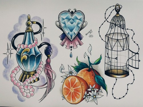 500x375 Perfume Bottle Tattoo Tumblr