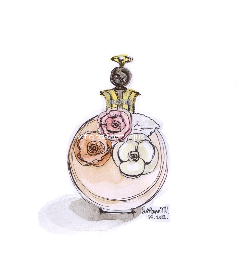 796x900 Perfume Bottle Drawing Valentina Illustration Perfume Bottles