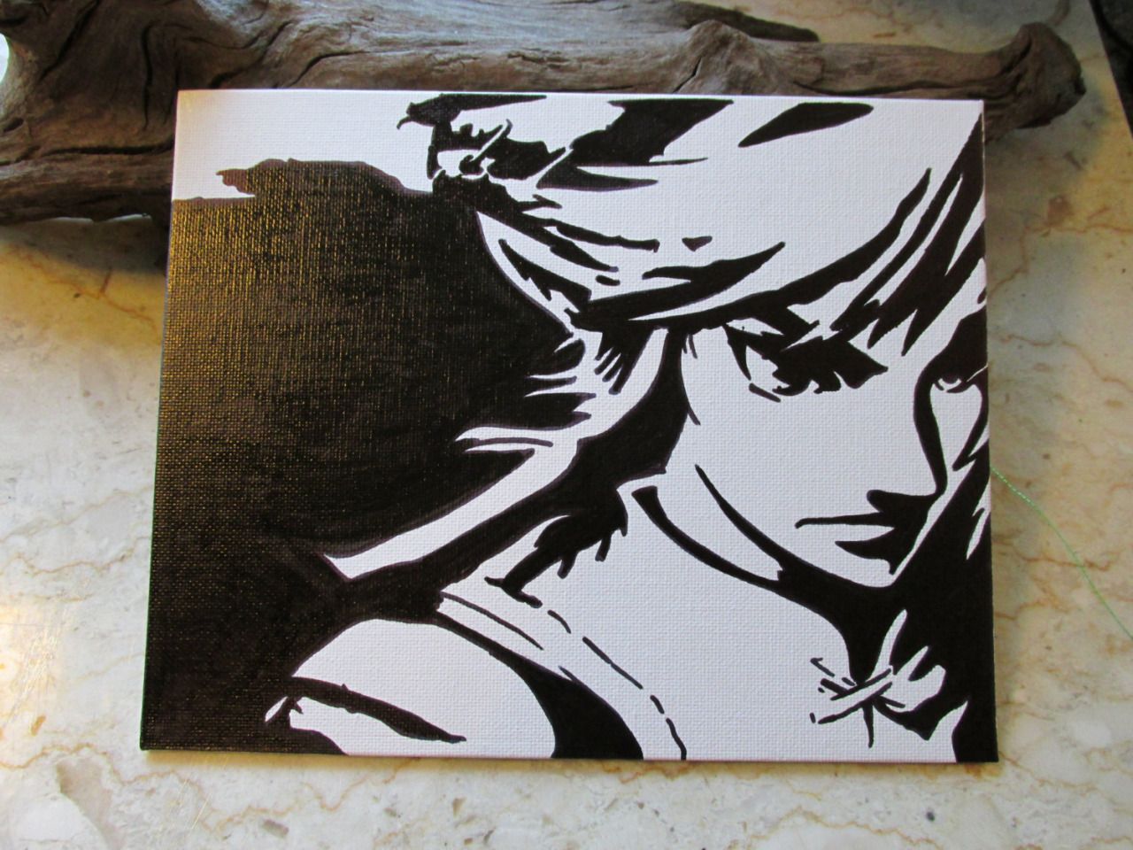 1280x960 Art Saved My Life Link Zelda Permanent Marker Drawing On Canvas