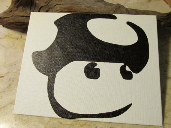 570x428 Mario Bros Mushroom Permanent Marker Drawing On Canvas 8