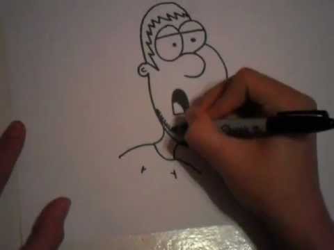 480x360 How To Draw A Basic Cartoon Person