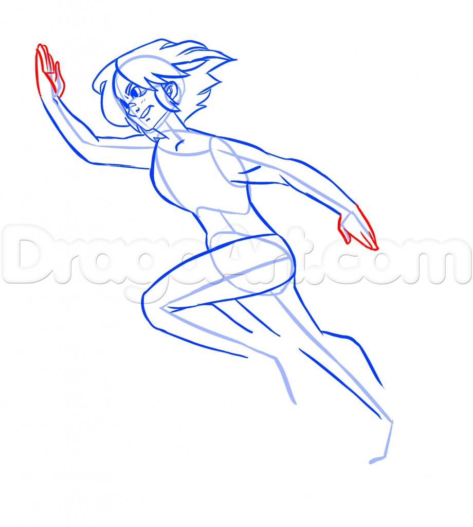 920x1024 Someone Running Drawing Drawing Of Person Running How To Draw