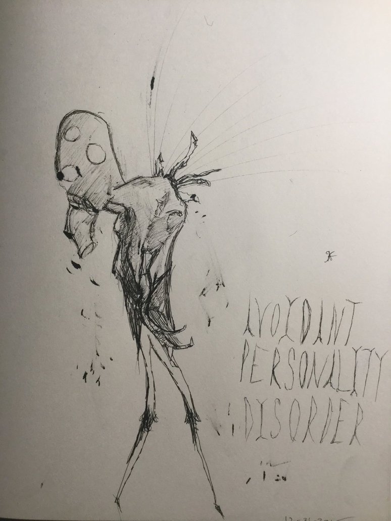 774x1032 Avoidant Personality Disorder By Oldnoir