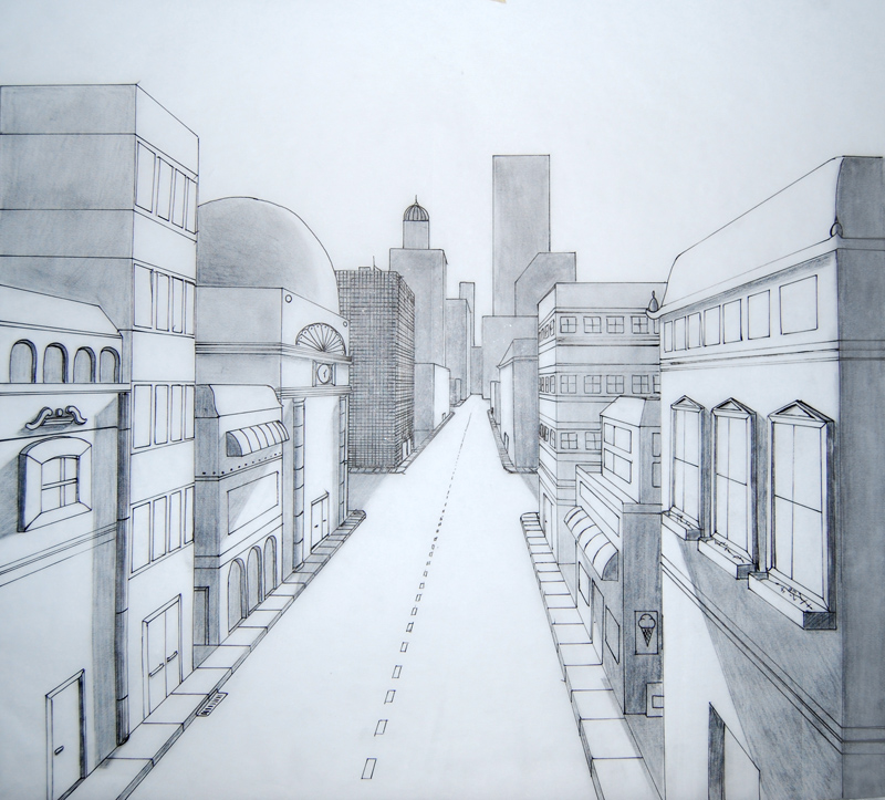 800x723 Street Scene By Jessicaedwards