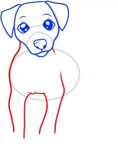 236x293 How To Draw A Jack Russell Terrier Step By Step Drawing