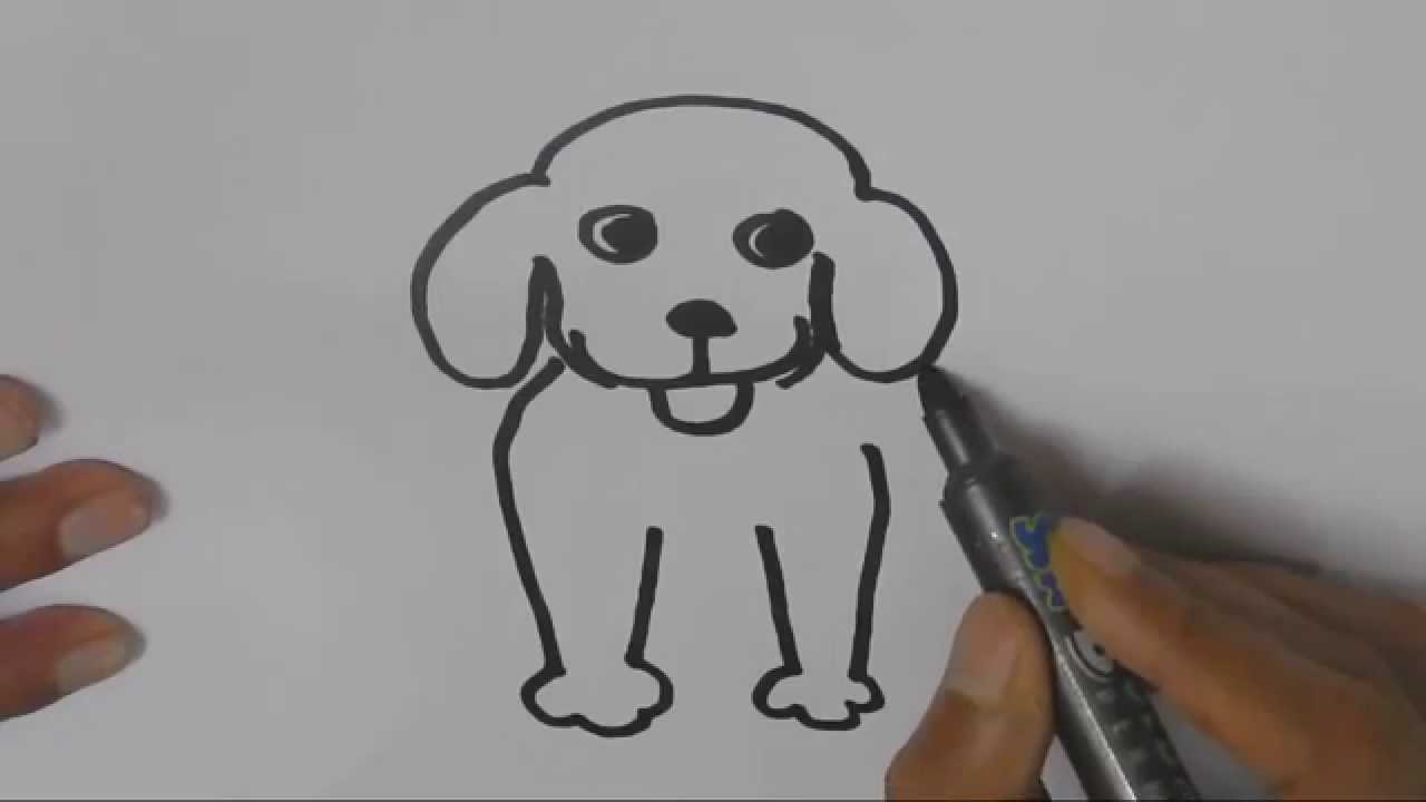1280x720 How To Draw A Dog