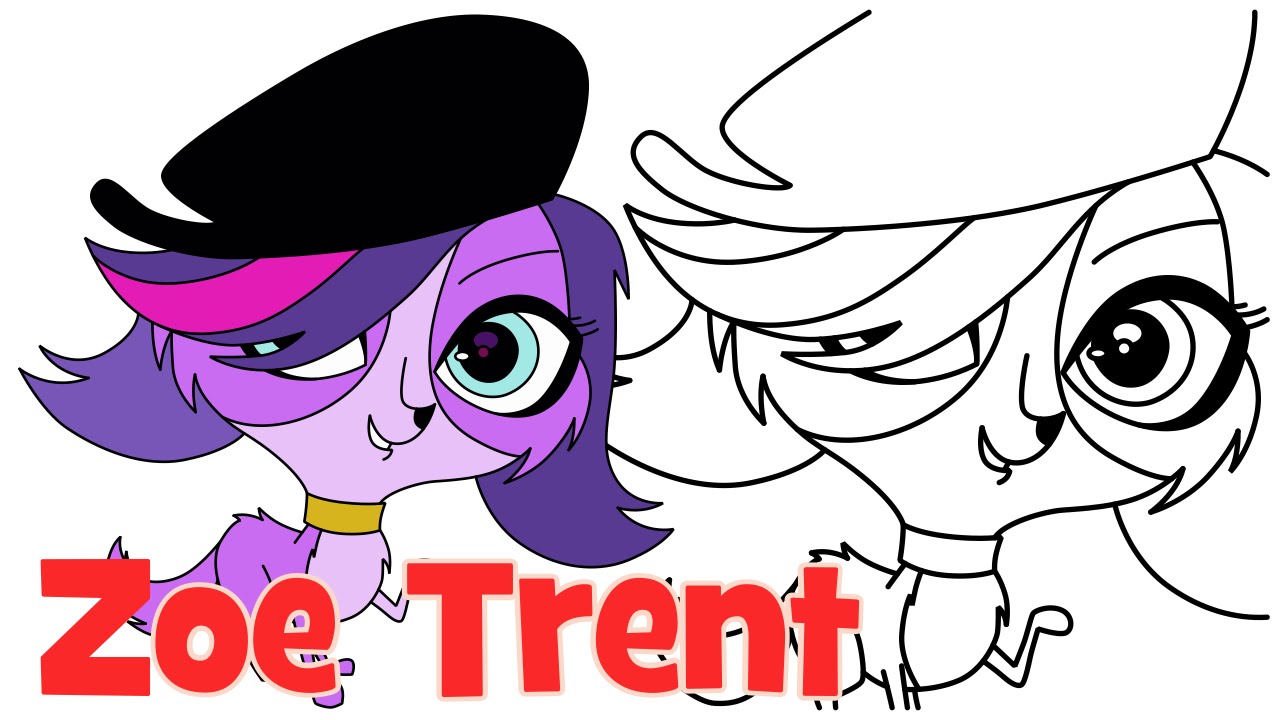 1280x720 How To Draw Zoe Trent Littlest Pet Shop Characters Drawing