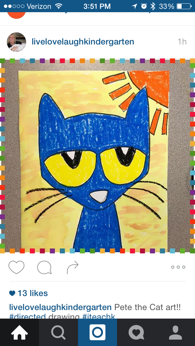 640x1136 Pete The Cat Directed Drawing K Book Pete The Cat