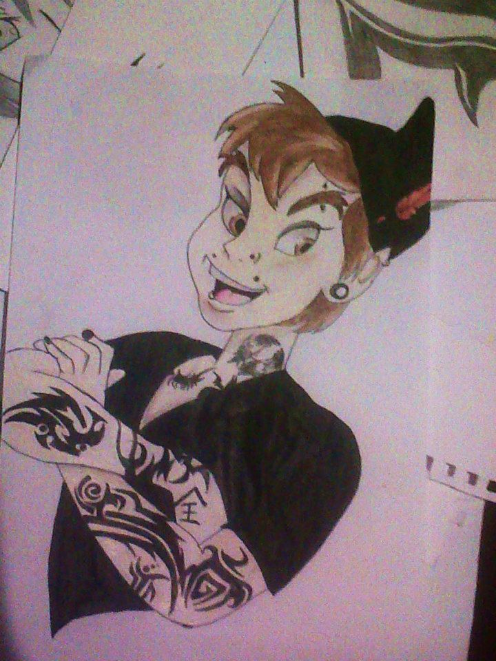 720x960 Peter Pan Drawing Coloured Pencil By Lucyvalentine24