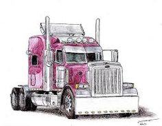 Peterbilt Drawing at GetDrawings | Free download