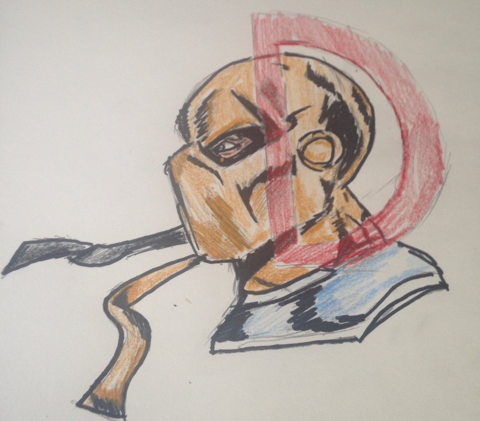 954x838 Deathstroke Artdrawing