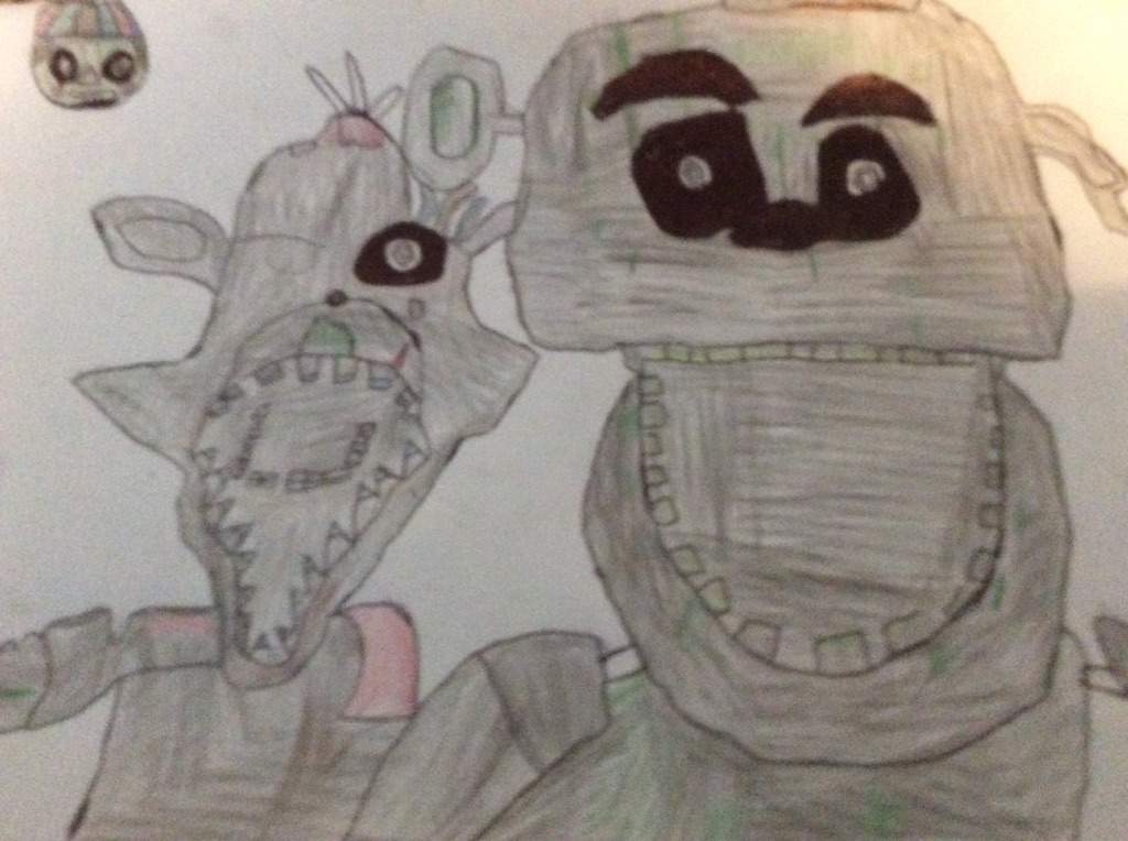 1024x764 My First Fnaf Drawing! Five Nights At Freddy's Amino