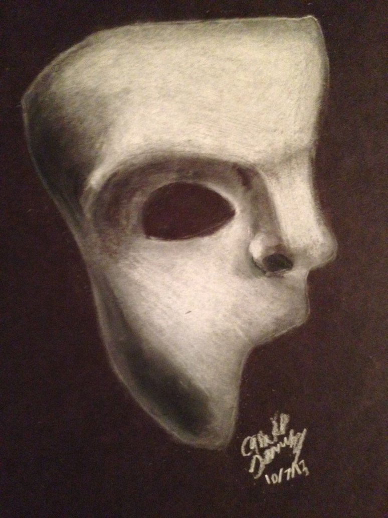 774x1032 Phantom Of The Opera Mask (Age 12) By Camilledunning