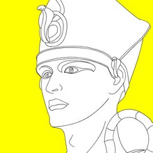220x220 Pharaoh Coloring Pages, Drawing For Kids, Reading Amp Learning