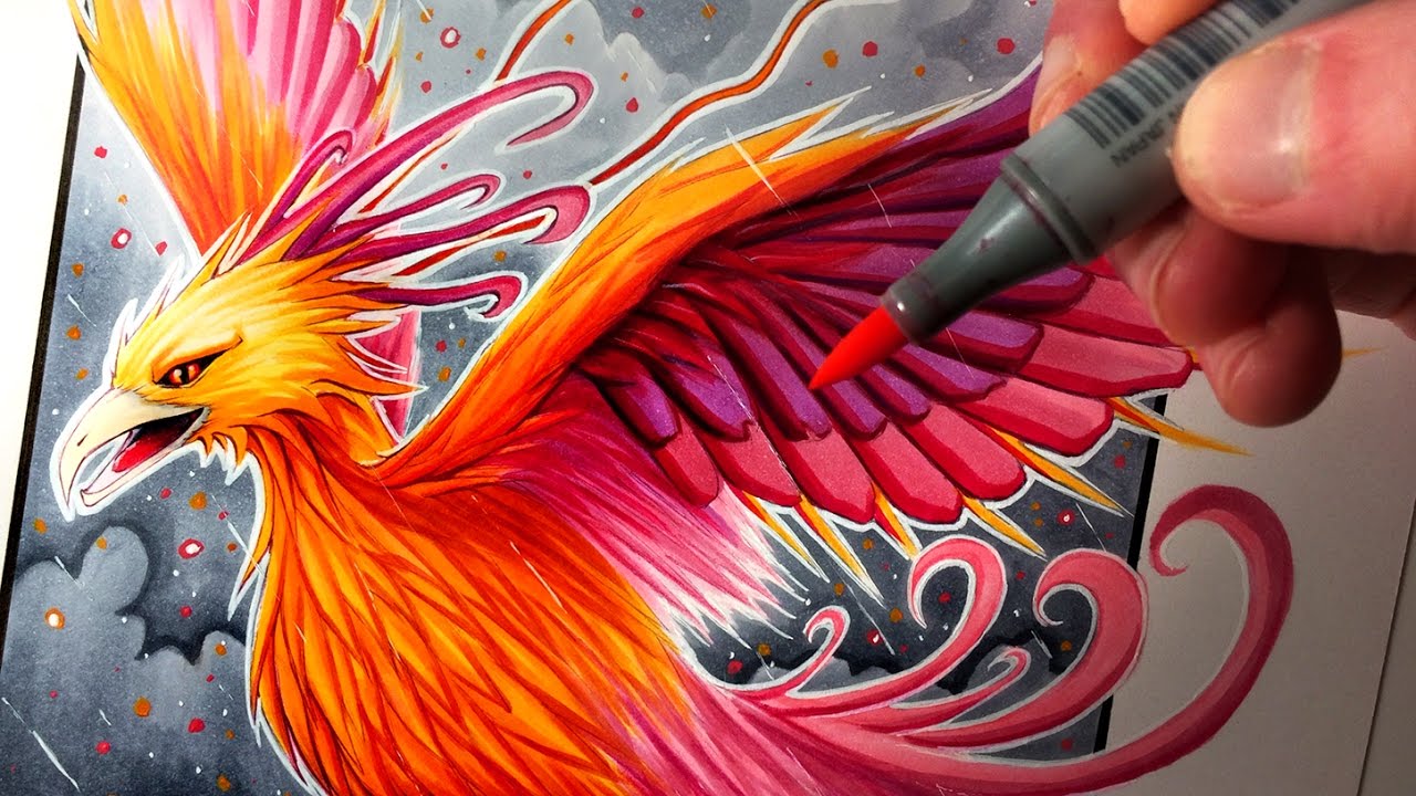1280x720 Let's Draw A Phoenix