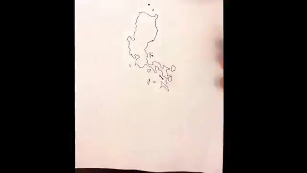 1280x720 Drawing The Map Of The Philippines