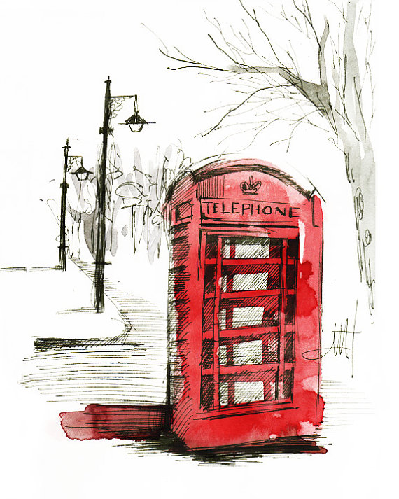 570x713 Items Similar To Fine Art C Print Phone Booth From The Europe