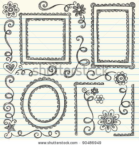 450x470 Easy To Draw Border Designs Easy Border Designs To Draw Frames