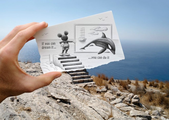 660x470 Surreal Drawing Vs Photograph By Ben Heine 12