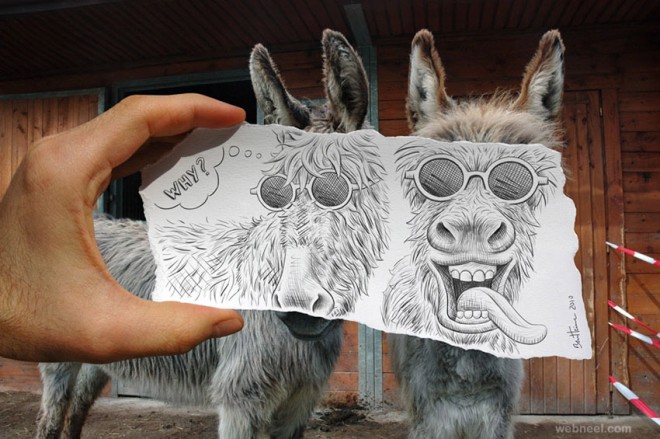 660x439 Surreal Drawing Vs Photograph By Ben Heine 14