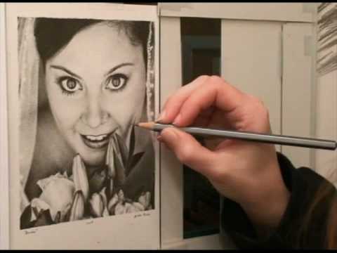 480x360 Photorealism Time Lapse Drawing