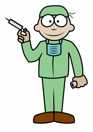 300x425 Drawing A Cartoon Doctor