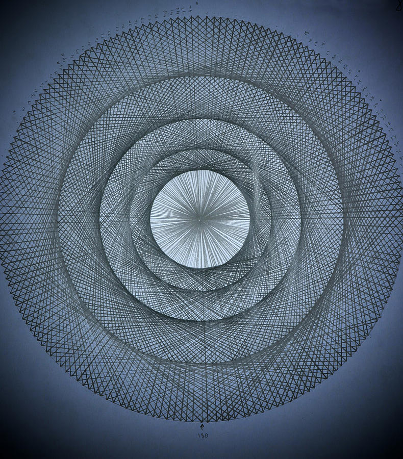 790x900 The Power Of Pi Drawing By Jason Padgett