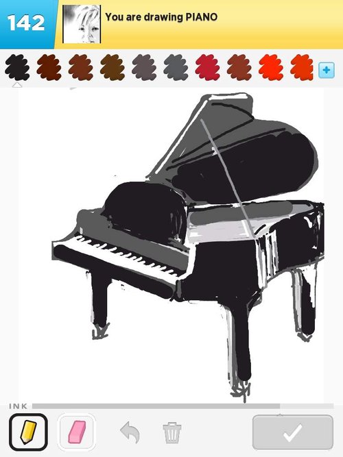 500x667 Piano Drawings