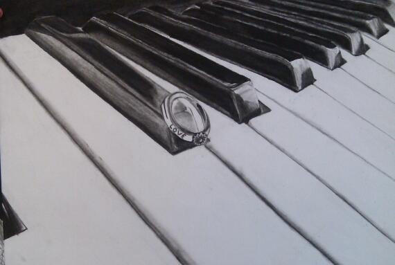 Piano Keys Drawing at GetDrawings | Free download