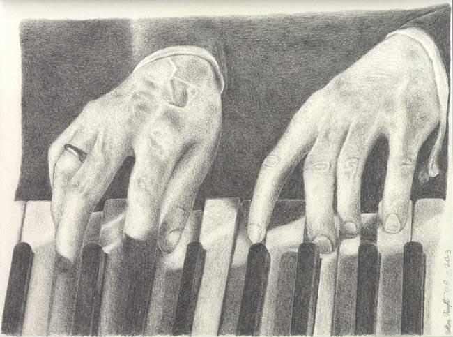 650x483 Stunning Piano Pencil Drawings And Illustrations For Sale