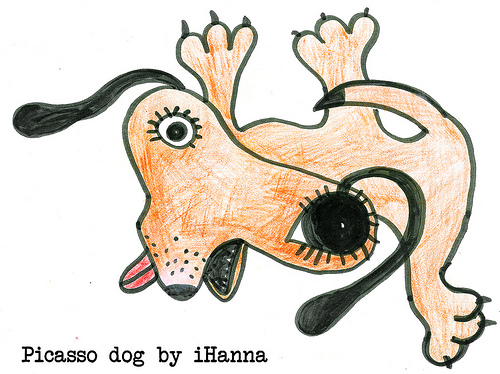 500x374 Picasso Dog Ihanna's Blog