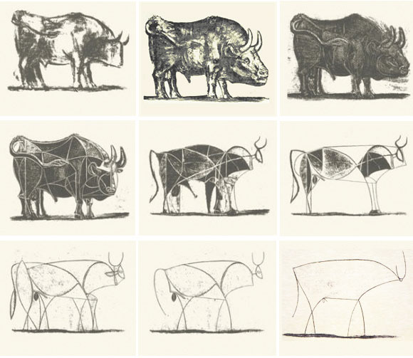 580x503 The Line Drawings Of Pablo Picasso