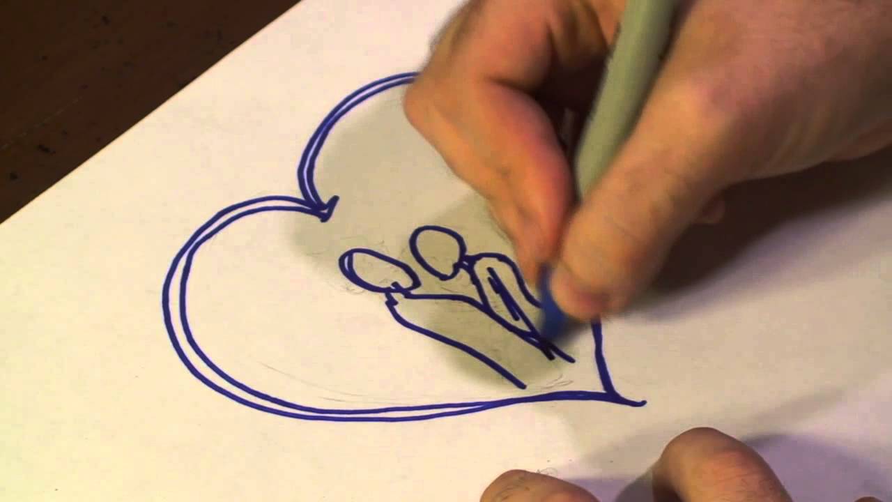 1280x720 How To Draw A Love Picture