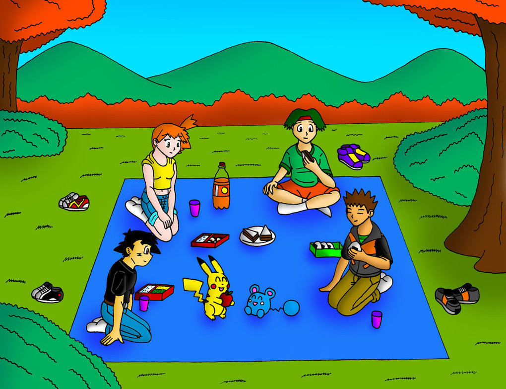 1020x783 Request Pokemon Picnic By Streetgals9000