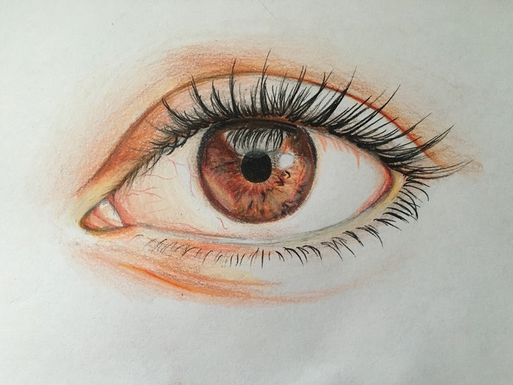 728x546 How To Draw An Eye In Colored Pencil (With Pictures)