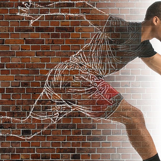 680x680 Transform Someone Into A Huge Chalk Drawing On A Brick Wall