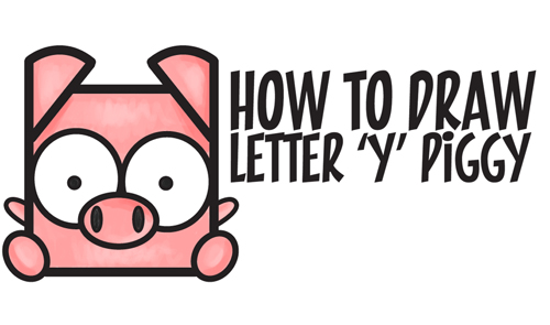 500x295 How To Draw A Pig Archives