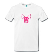 190x190 Pig Head Drawing 2202 T Shirt Spreadshirt