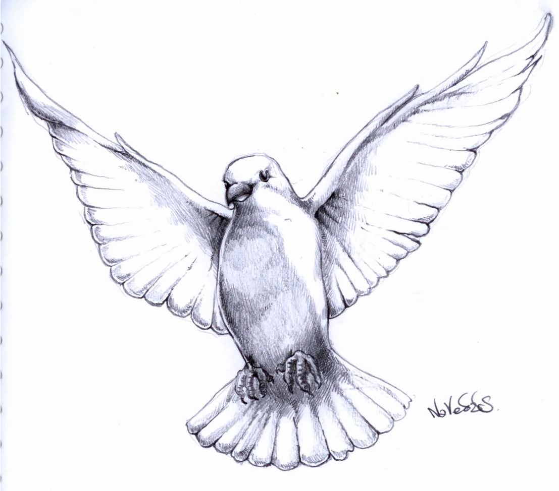 1107x974 Flying Pigeon Tattoo Designs