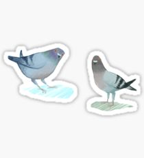 210x230 Pigeons Drawing Stickers Redbubble