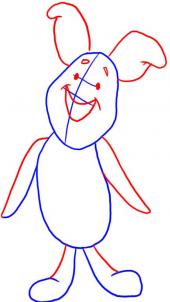 170x302 How To Draw How To Draw Piglet From Winnie The Pooh