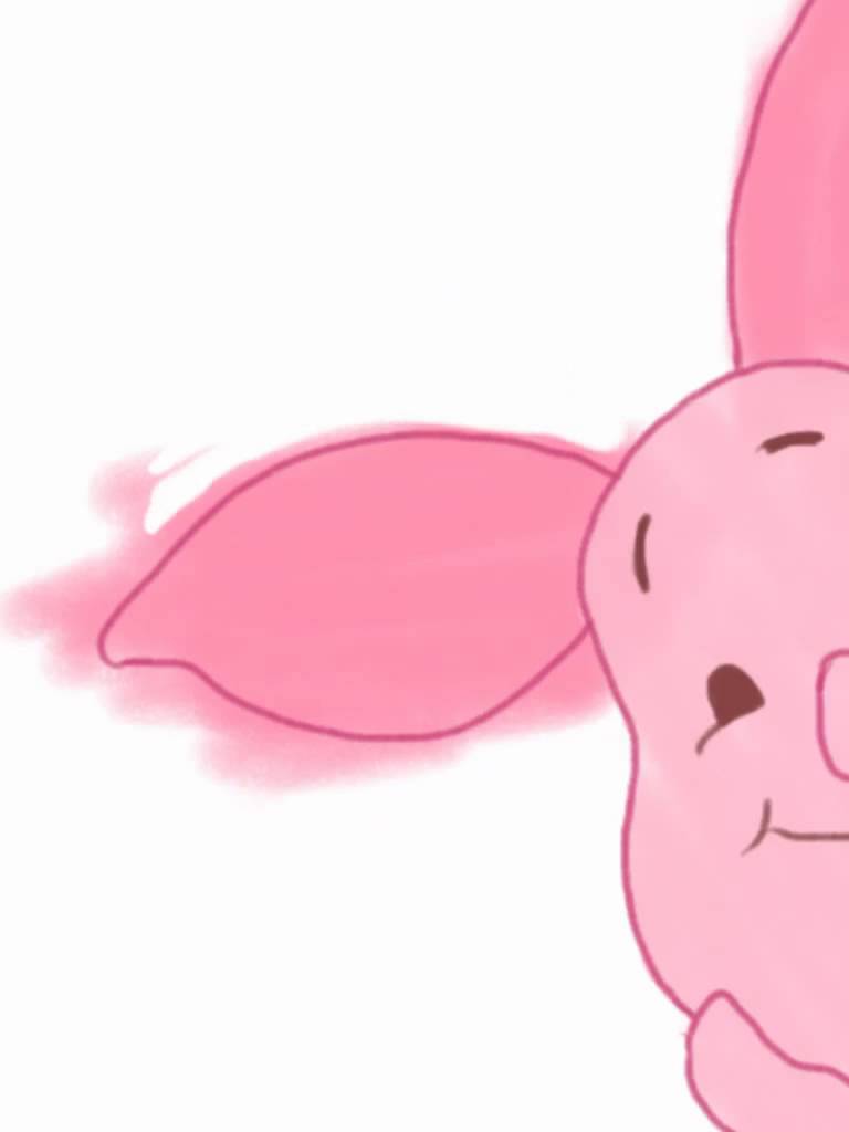 768x1024 Piglet Drawing