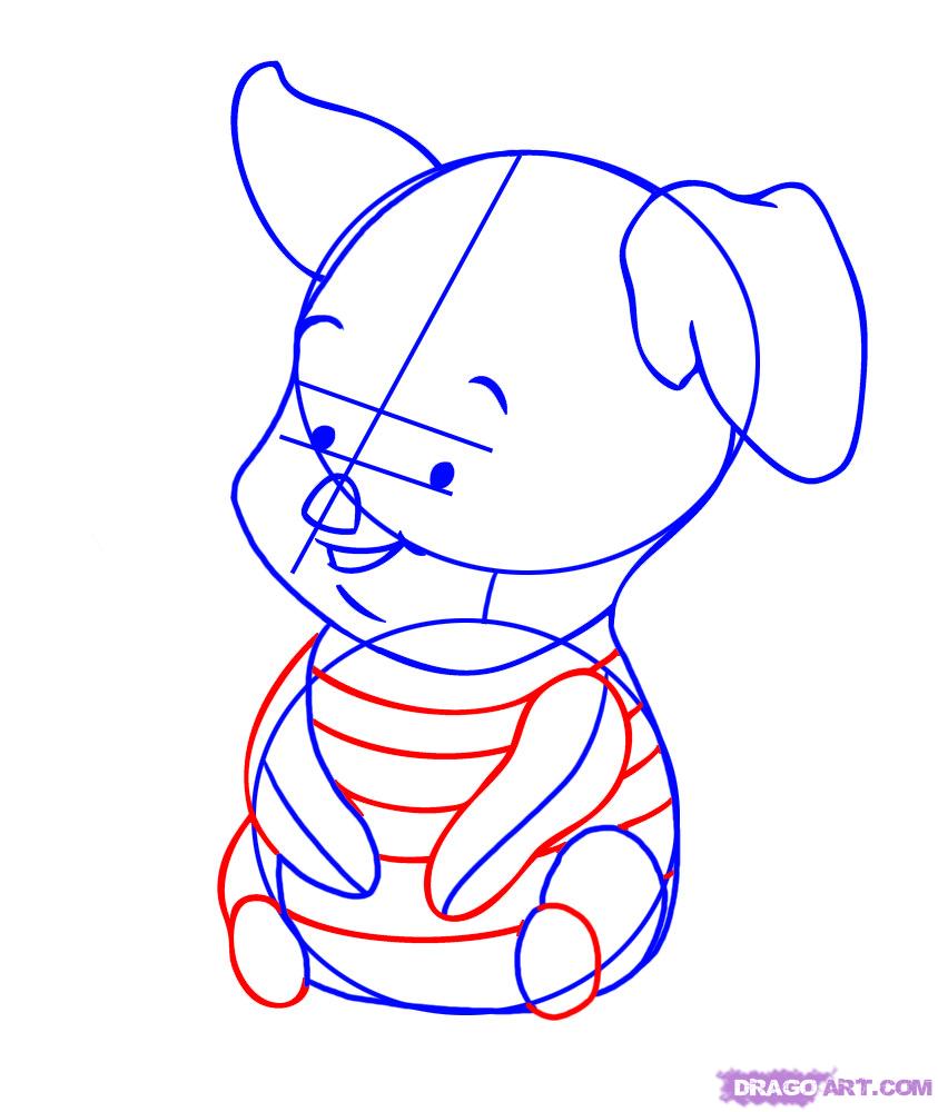 Piglet Drawing at GetDrawings | Free download