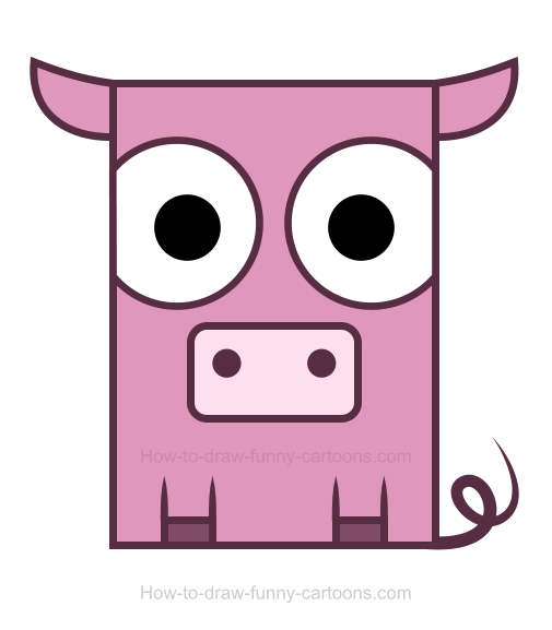 505x577 Pig Clipart