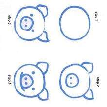 220x220 How To Draw A Pig