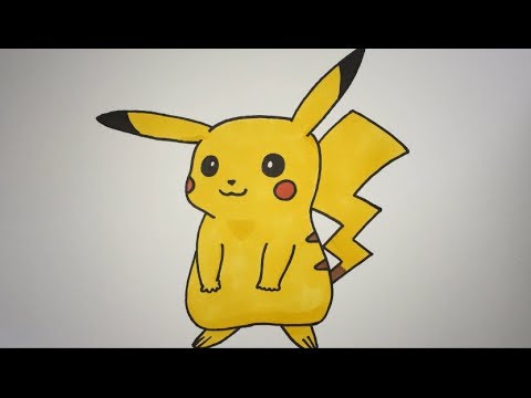 480x360 How To Draw Pikachu Step By Step