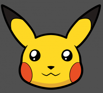 350x315 How To Draw Pikachu's Face