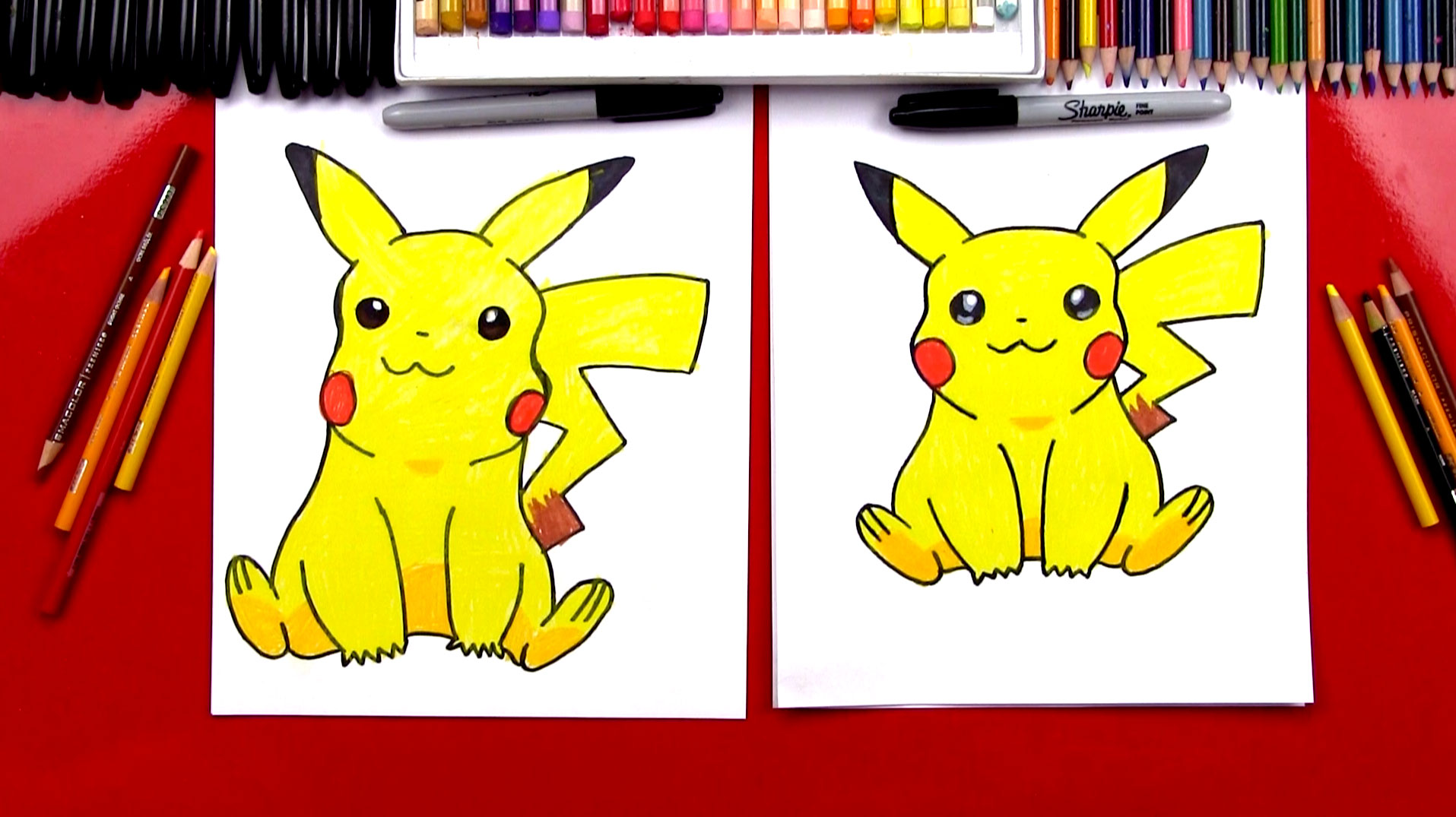 1915x1075 How To Draw Pikachu
