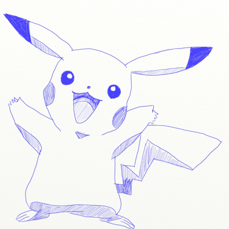 800x800 How To Draw Pikachu From Pokemon