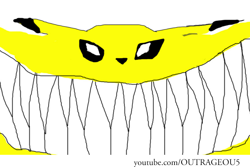 864x576 Worst Pikachu Drawing By Outrageou5